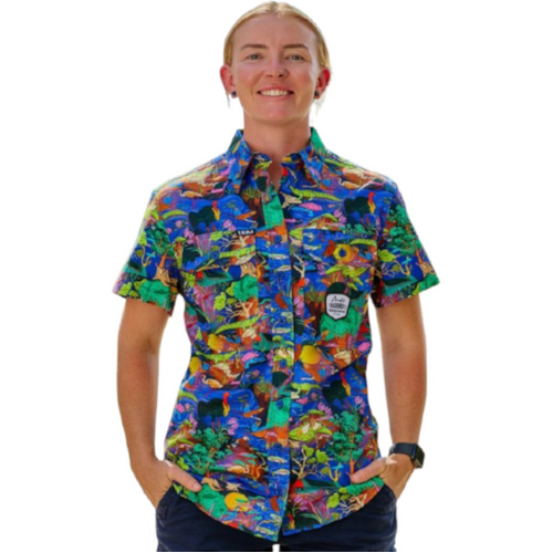 WORKWEAR, SAFETY & CORPORATE CLOTHING SPECIALISTS - Women's Water You Looking At Short Sleeve Work Shirt