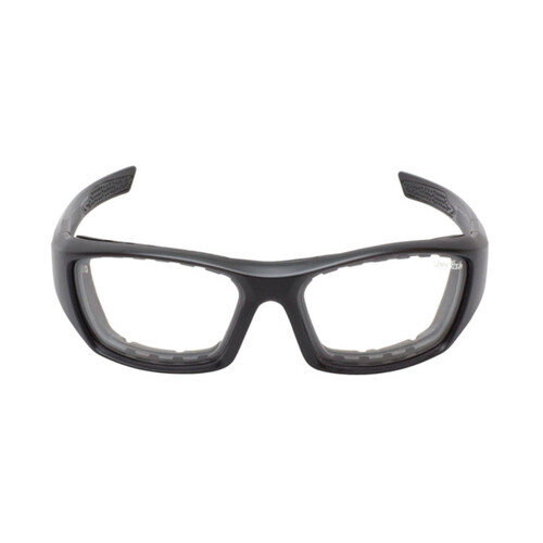 WORKWEAR, SAFETY & CORPORATE CLOTHING SPECIALISTS BULLET RS303 MBL.C - Matt Black Frame, Clear Lens