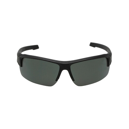 WORKWEAR, SAFETY & CORPORATE CLOTHING SPECIALISTS WRENCH - Matt Black / Smoke Safety Glasses