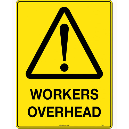 WORKWEAR, SAFETY & CORPORATE CLOTHING SPECIALISTS 600x400mm - Corflute - Workers Overhead