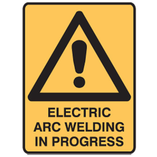 WORKWEAR, SAFETY & CORPORATE CLOTHING SPECIALISTS - 450x300mm - Metal - Electrical Arc Welding In Progress