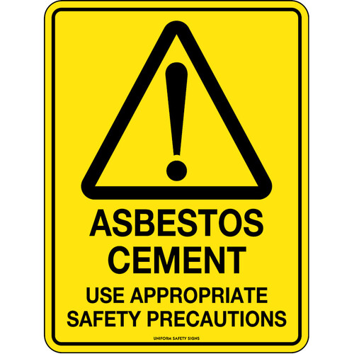 WORKWEAR, SAFETY & CORPORATE CLOTHING SPECIALISTS 600x400mm - Metal - Asbestos Cement Use Appropriate Safety Precautions