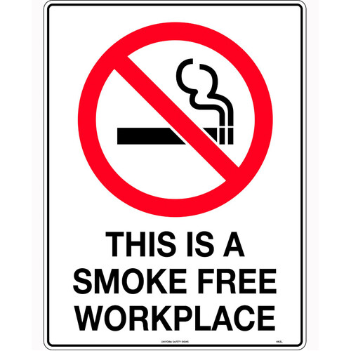 WORKWEAR, SAFETY & CORPORATE CLOTHING SPECIALISTS - 600x400mm - Metal - This is a Smoke Free Workplace