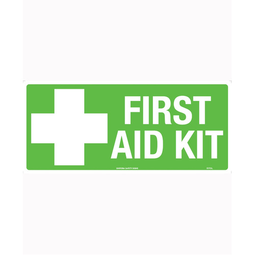 WORKWEAR, SAFETY & CORPORATE CLOTHING SPECIALISTS 450x200mm - Metal - First Aid Kit