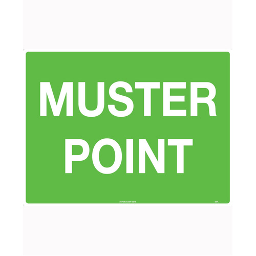 WORKWEAR, SAFETY & CORPORATE CLOTHING SPECIALISTS - 600x400mm - Metal - Muster Point