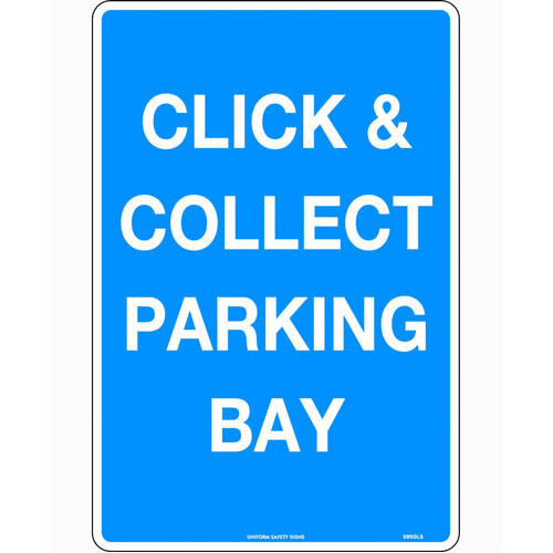 WORKWEAR, SAFETY & CORPORATE CLOTHING SPECIALISTS 450x300mm - Metal - Click & Collect Parking Bay