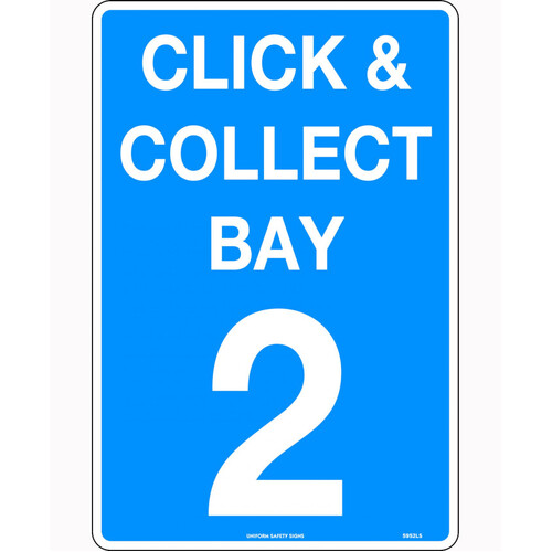 WORKWEAR, SAFETY & CORPORATE CLOTHING SPECIALISTS - 450x300mm - Metal - Click & Collect Bay 2