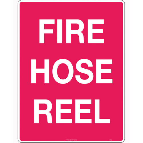 WORKWEAR, SAFETY & CORPORATE CLOTHING SPECIALISTS - 240x180mm - Self Adhesive - Fire Hose Reel