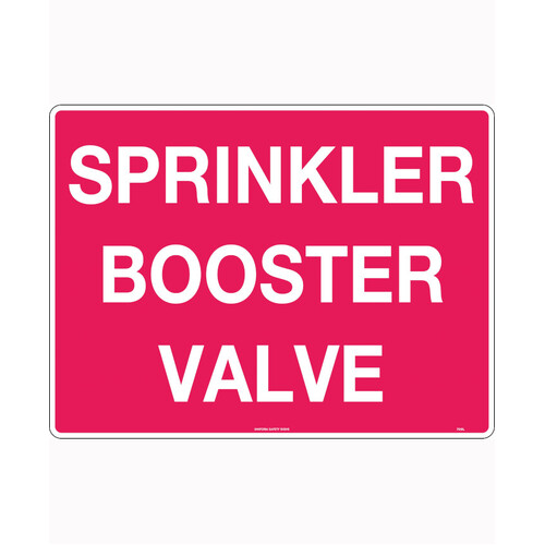 WORKWEAR, SAFETY & CORPORATE CLOTHING SPECIALISTS - 600x400mm - Metal - Sprinkler Booster Valve