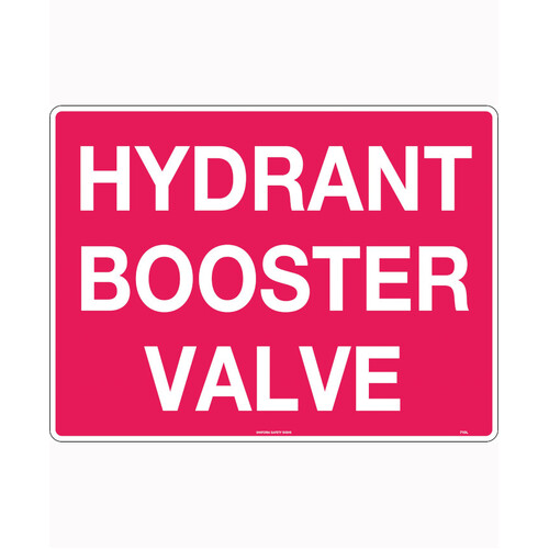 WORKWEAR, SAFETY & CORPORATE CLOTHING SPECIALISTS - 600x400mm - Poly - Hydrant Booster Valve