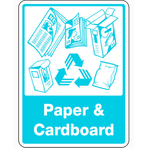 WORKWEAR, SAFETY & CORPORATE CLOTHING SPECIALISTS - 300x225mm - Self Adhesive - Paper & Cardboard [WIth Recycling Picto]