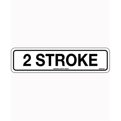 WORKWEAR, SAFETY & CORPORATE CLOTHING SPECIALISTS - 200x50mm - Self Adhesive - Packet of 4 - 2 Stroke