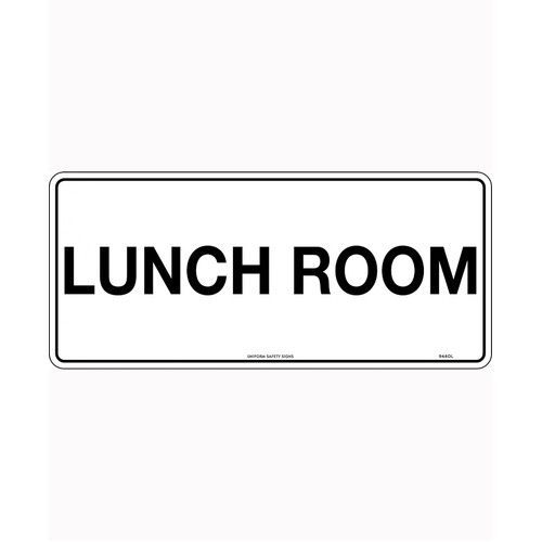 WORKWEAR, SAFETY & CORPORATE CLOTHING SPECIALISTS - 200x50mm - Self Adhesive - Packet of 4 - Lunch Room