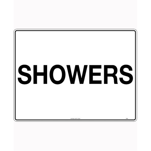 WORKWEAR, SAFETY & CORPORATE CLOTHING SPECIALISTS - 240x180mm - Self Adhesive - Showers