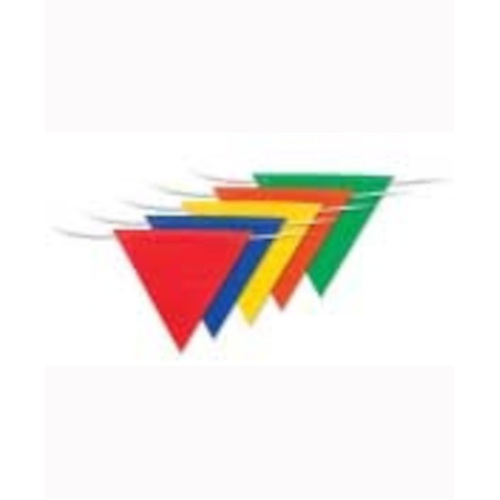 WORKWEAR, SAFETY & CORPORATE CLOTHING SPECIALISTS Multi Coloured Bunting Flags (30mtr Roll)