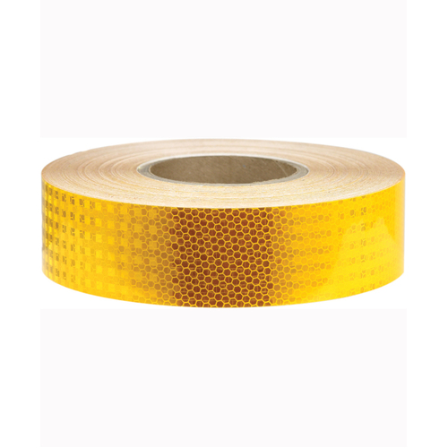 WORKWEAR, SAFETY & CORPORATE CLOTHING SPECIALISTS - 50mm x 5mtr - Class 1 Reflective Tape - Yellow