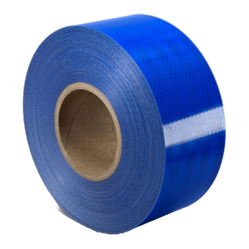 WORKWEAR, SAFETY & CORPORATE CLOTHING SPECIALISTS - 50mm x 45.7mtr - Class 1 Reflective Tape - Blue