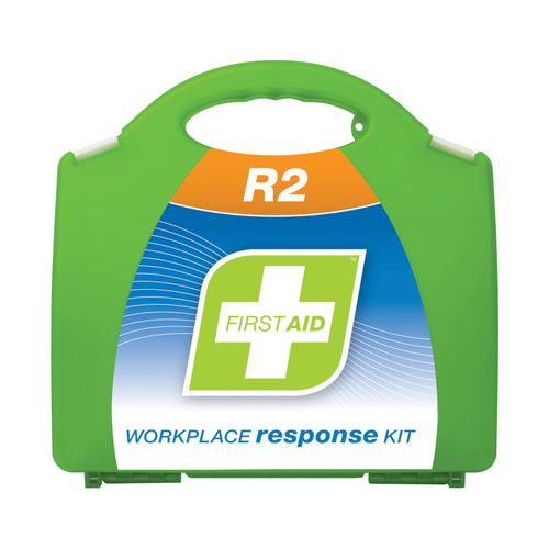 WORKWEAR, SAFETY & CORPORATE CLOTHING SPECIALISTS First Aid Kit, R2, Workplace Response Kit, Plastic Portable