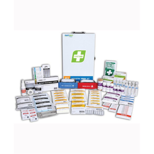 WORKWEAR, SAFETY & CORPORATE CLOTHING SPECIALISTS First Aid Kit Workplace 5 (VIC) Metal Wall Mount Cabinet
