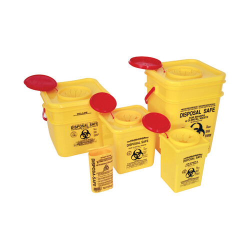 WORKWEAR, SAFETY & CORPORATE CLOTHING SPECIALISTS - 250ml Square Sharps Container