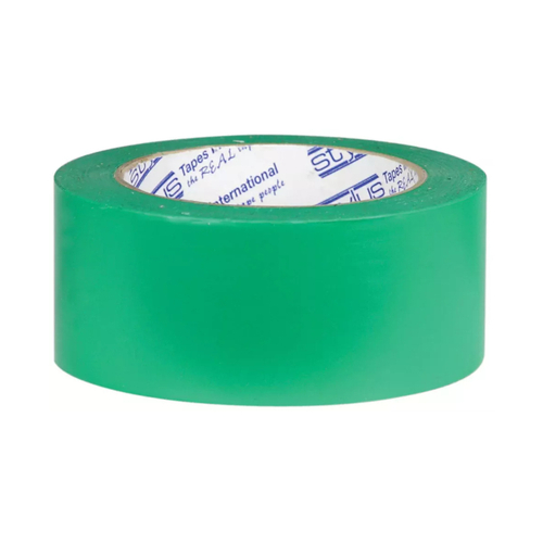 WORKWEAR, SAFETY & CORPORATE CLOTHING SPECIALISTS - 50mm x 30m - Heavy Duty Permastripe Aisle Marking - Green