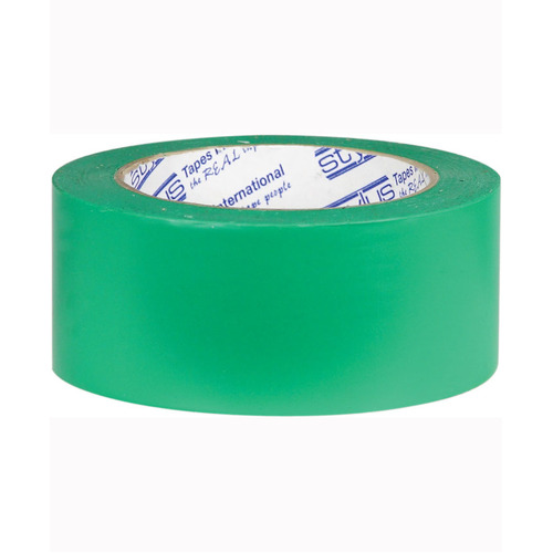 WORKWEAR, SAFETY & CORPORATE CLOTHING SPECIALISTS - 72mm x 33mtr - Floor Marking Tape - Green