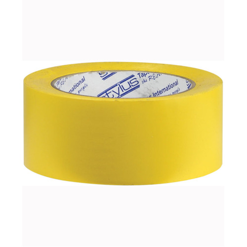 WORKWEAR, SAFETY & CORPORATE CLOTHING SPECIALISTS 72mm x 33mtr - Floor Marking Tape - Yellow