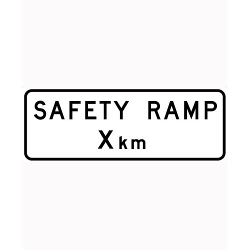 WORKWEAR, SAFETY & CORPORATE CLOTHING SPECIALISTS - 2200x800mm - Aluminium - Class 1 Reflective - Safety Ramp __km