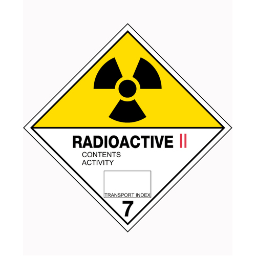 WORKWEAR, SAFETY & CORPORATE CLOTHING SPECIALISTS 100x100mm - Self Adhesive - Pkt of 6 - Radioactive II