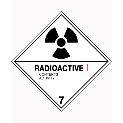 WORKWEAR, SAFETY & CORPORATE CLOTHING SPECIALISTS - 50x50mm - Self Adhesive - Sheet of 12 - Radioactive II