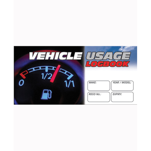 WORKWEAR, SAFETY & CORPORATE CLOTHING SPECIALISTS - Vehicle Usage Logbook - DL Size