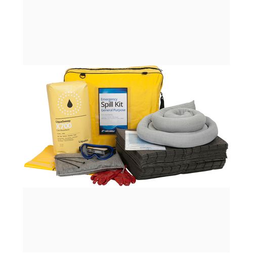 WORKWEAR, SAFETY & CORPORATE CLOTHING SPECIALISTS - 50 LITRE CARRY BAG SPILL KIT - GENERAL PURPOSE