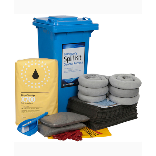 WORKWEAR, SAFETY & CORPORATE CLOTHING SPECIALISTS - 120 ltr Standard general purpose spill kit