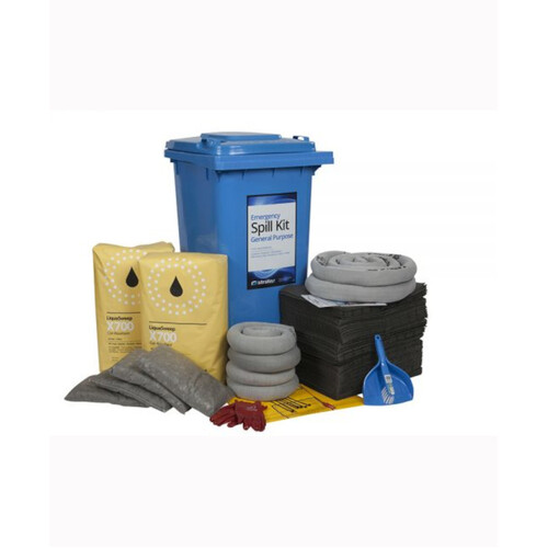 WORKWEAR, SAFETY & CORPORATE CLOTHING SPECIALISTS - 240 ltr Standard general purpose spill kit