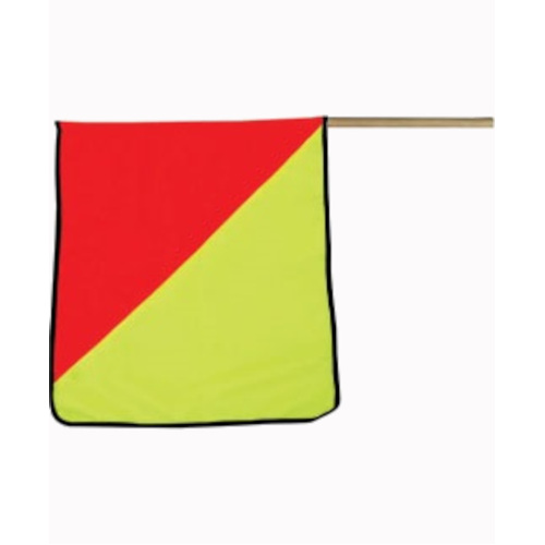 WORKWEAR, SAFETY & CORPORATE CLOTHING SPECIALISTS Oversize Flags on DOWELL (Pair of 2) [450x450mm]