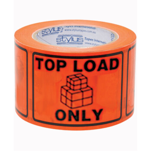 WORKWEAR, SAFETY & CORPORATE CLOTHING SPECIALISTS - 100x75mm Perforated Packing Labels - Top Load Only (roll 500)