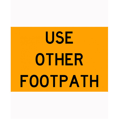 WORKWEAR, SAFETY & CORPORATE CLOTHING SPECIALISTS - 600x600mm - Class 1 - Metal - Use Other Footpath