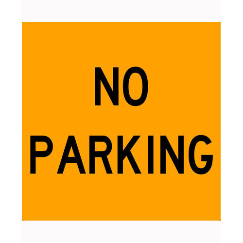 WORKWEAR, SAFETY & CORPORATE CLOTHING SPECIALISTS - 600x600mm - Class 1 - Metal Sign ONLY- No Parking