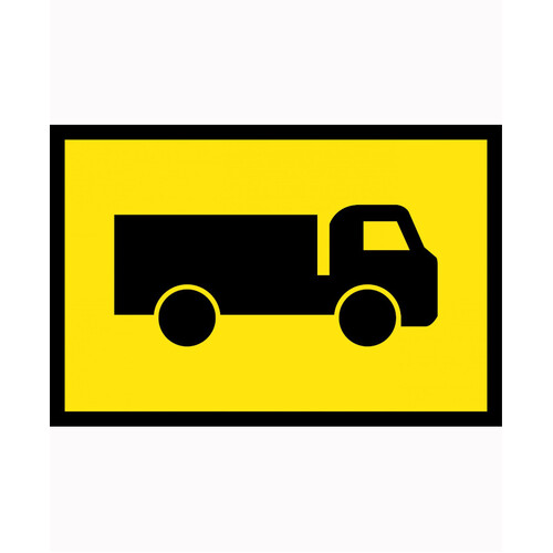 WORKWEAR, SAFETY & CORPORATE CLOTHING SPECIALISTS - 900x600mm - Boxed Edge - Cl.1 - Symbolic Truck
