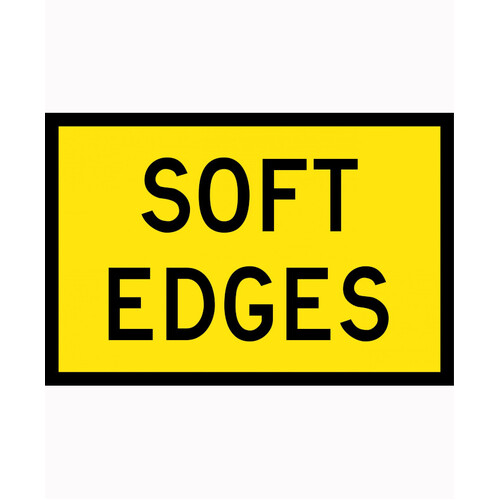 WORKWEAR, SAFETY & CORPORATE CLOTHING SPECIALISTS - 900x600mm - Boxed edge - Cl.1 - Soft Edges