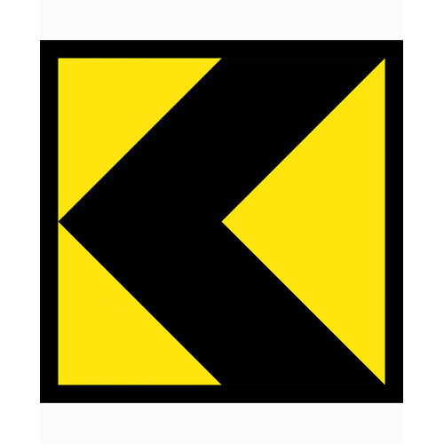 WORKWEAR, SAFETY & CORPORATE CLOTHING SPECIALISTS - 600x600mm - Boxed Edge - Cl.1 - Chevron
