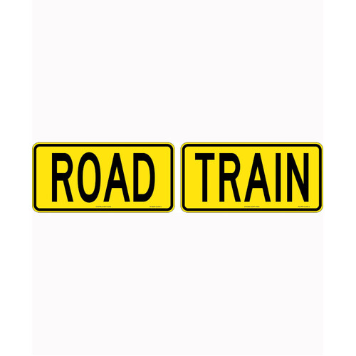 WORKWEAR, SAFETY & CORPORATE CLOTHING SPECIALISTS 510x250mm - Metal - Cl.2 - Hinged - 2 piece - Road Train