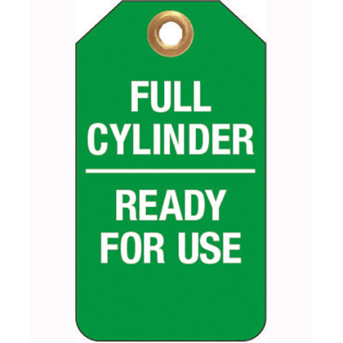 WORKWEAR, SAFETY & CORPORATE CLOTHING SPECIALISTS - 75x160mm - Tear Proof Tags - Pkt of 25 - Full Cylinder Ready For Use