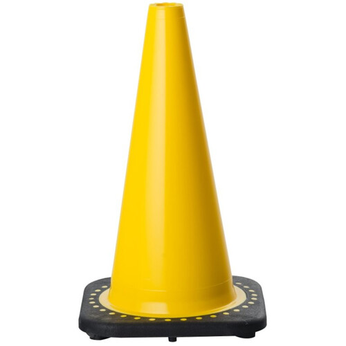 WORKWEAR, SAFETY & CORPORATE CLOTHING SPECIALISTS 450mm Yellow Safety Cone