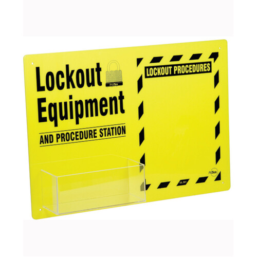 WORKWEAR, SAFETY & CORPORATE CLOTHING SPECIALISTS Lockout Equipment and Procedure Station