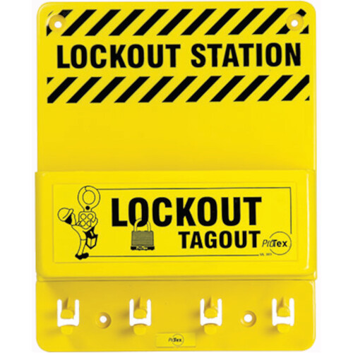 WORKWEAR, SAFETY & CORPORATE CLOTHING SPECIALISTS - 190x250mm Small Equipment Lockout Station