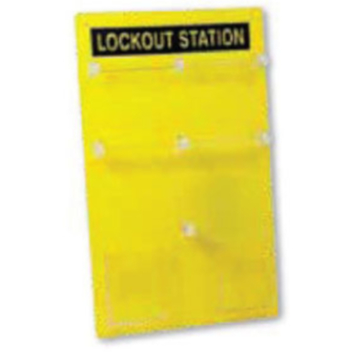 WORKWEAR, SAFETY & CORPORATE CLOTHING SPECIALISTS - 520x320mm - 24 Lock Empty Lockout Station