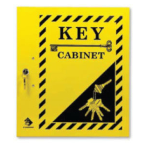 WORKWEAR, SAFETY & CORPORATE CLOTHING SPECIALISTS - 400x470x50mm Lockable Key Cabinet (with 40 hooks)