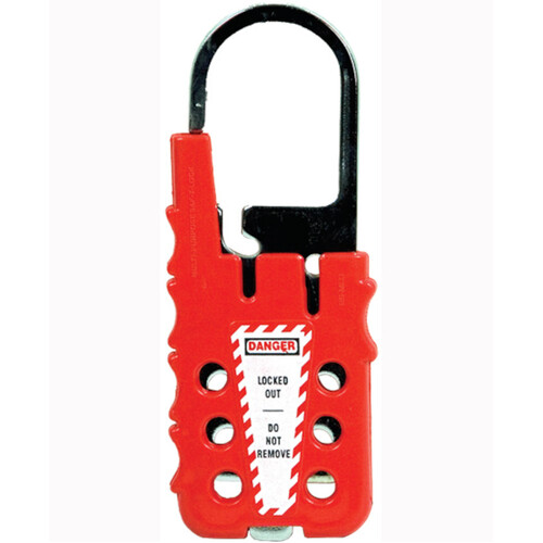 WORKWEAR, SAFETY & CORPORATE CLOTHING SPECIALISTS - Vinyl Coated Heavy Duty Lockout Hasp