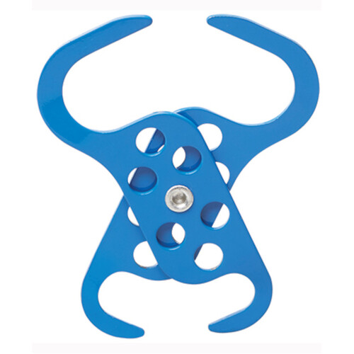 WORKWEAR, SAFETY & CORPORATE CLOTHING SPECIALISTS - Scorpio Double Ended Lockout Hasp - Blue